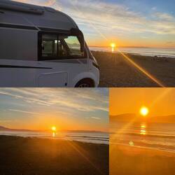 Sonnenaufgang nach der zweiten Nacht 🌅