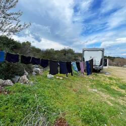 ..einmal Lufttrocknen..