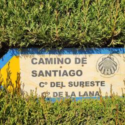 Zuerst folgen wir diesem Camino.