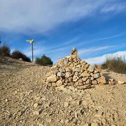 Der Abstieg beginnt.