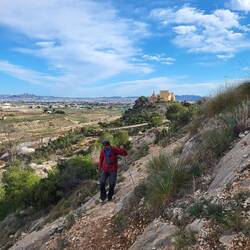 Der schwierige Wegabschnitt beginnt.