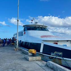 Boarding zur Fähre ⛴️