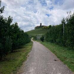 Aussicht auf Castillo Valer