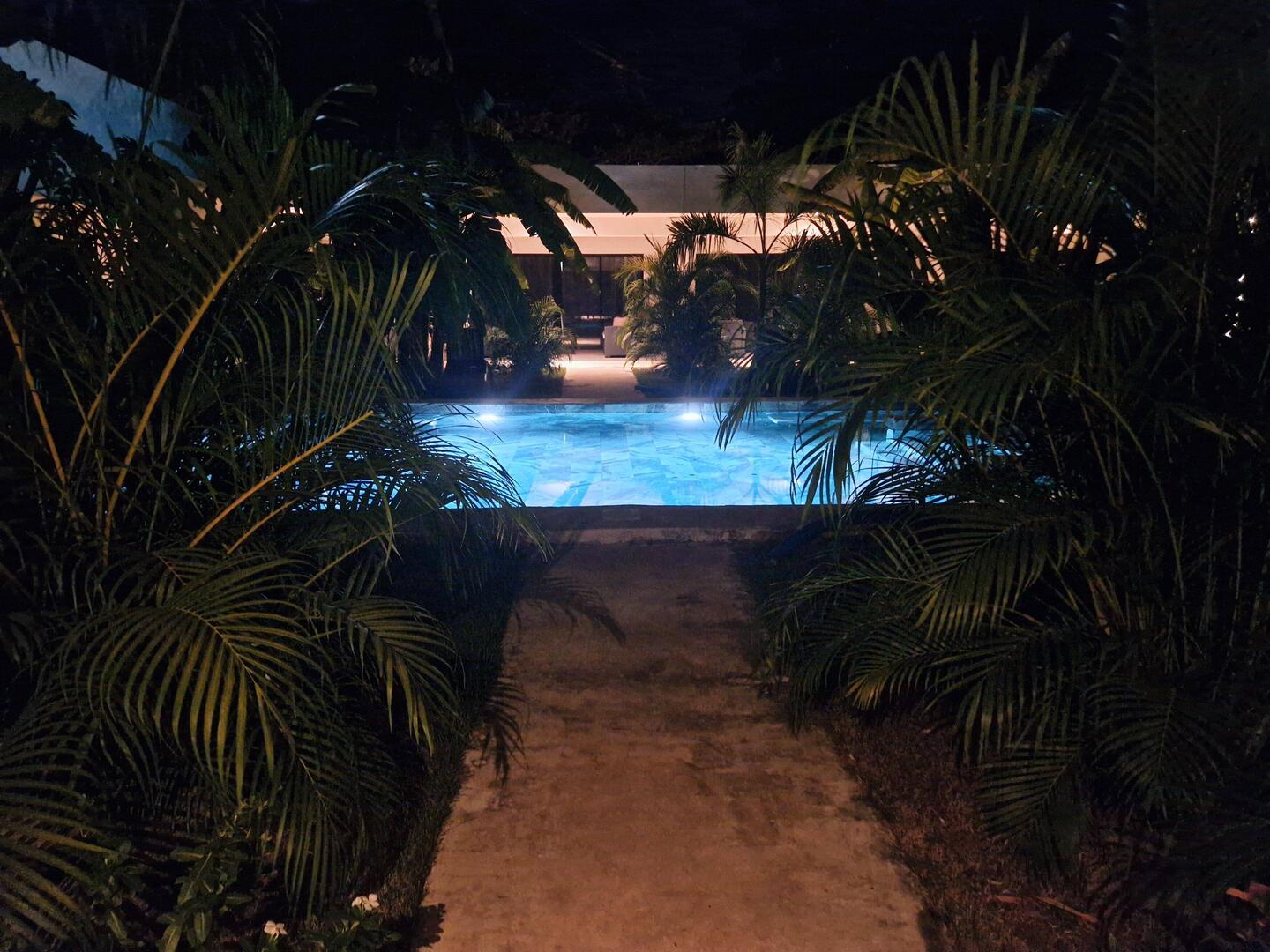 Tranquility by the pool