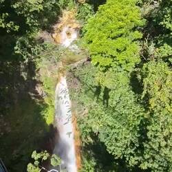 Hidden waterfall