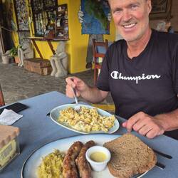 Heute lieber deftig, Bratwürste und Käsespätzle