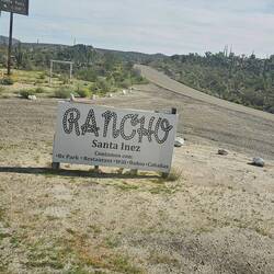 Our home for 2 nights: Rancho Santa Inez