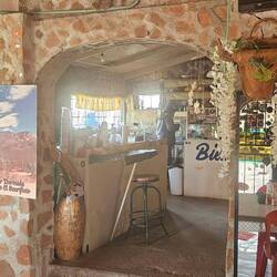 Remote café run by small family