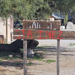 Tim has known the family who runs the ranch for years. Father passed away but wife Matilde was there