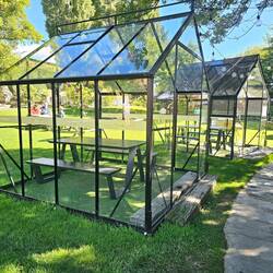 Umfunktionierte Gewächshäuser