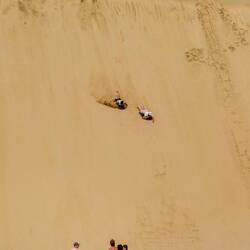 Sand-Boarding - was es nicht alles gibt 🙂