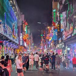 Partymeile von Saigon