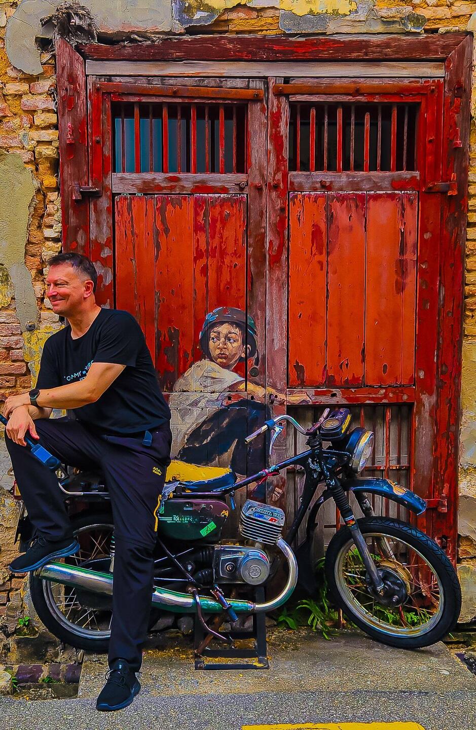 Ein echtes Motorrad aus Vietnam