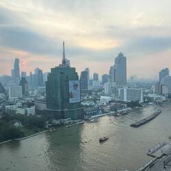 Zwischenübernachtung im Bangkok