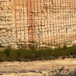 You can seethe wave line when it was a sea