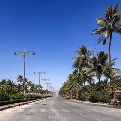 So "busy" sind die Straßen am Tag.