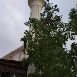 Unterm Minarett wird's manchmal laut.