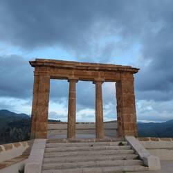 Auf de Belvedere von Sambuca di Sicilia