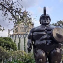 Skulpturenpark auf der Plaza Botero