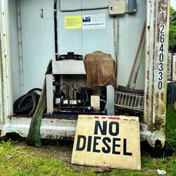 Vandaag zaten ze zonder diesel