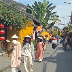 Straßen in der Altstadt von Hoi An