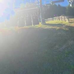 Chair lift from the bottom of the Luge track to the top