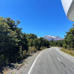 Fahrt dem Ruapehu entgegen...