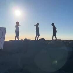 Nein, wir sind nicht durchgedreht: siehe Schild! 😂