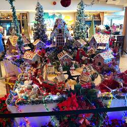 Weihnachtliche Deko auf dem Schiff