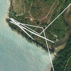 Ausgedehnter Spaziergang am Strand