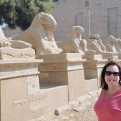 The Karnak "lions" represent the god Amun