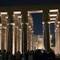 The columns of Luxor Temple