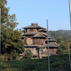 Ein altes chinesisches Badehaus