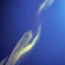 Trotz Mond gut überkopf zu sehen