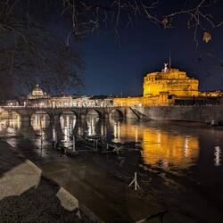 I zupełnie nie z tego wieczoru, ale Rzym nocą