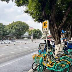 ... maar ook met hele brede wegen