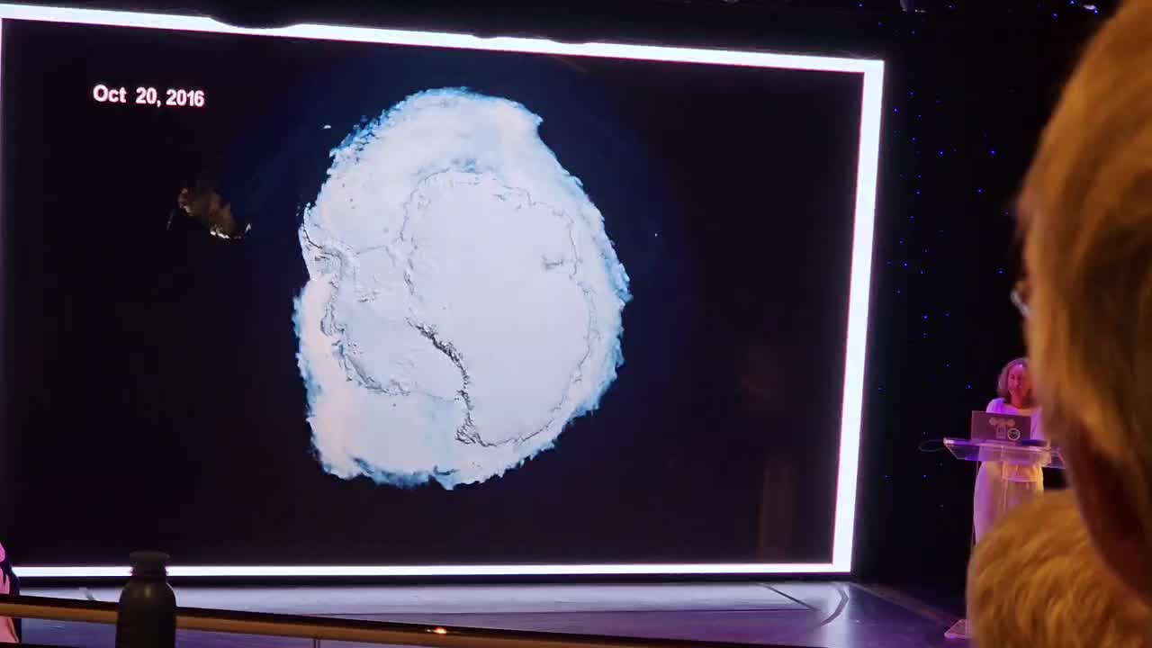 This is a good watch/listen.Video of the Antarctica from late 2016 to early 2017.