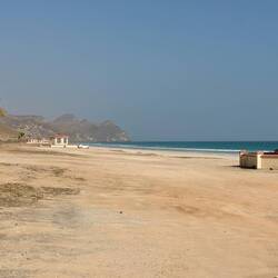 Der kilometerlange Mughail Beach