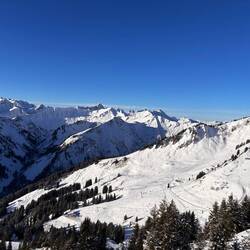 Blick vom Walmedinger Horn