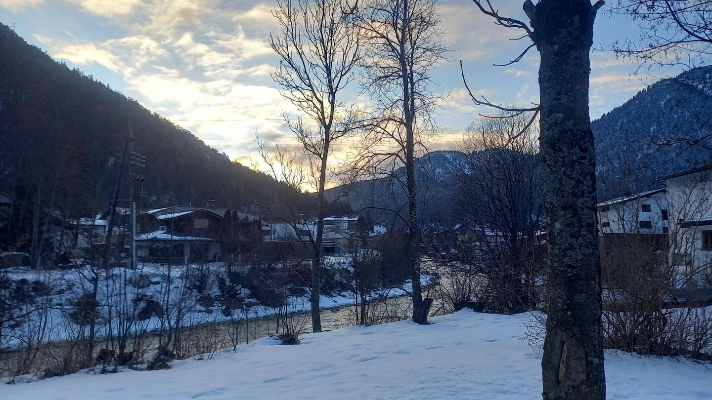 Sonnenaufgang in Scharnitz