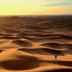 Ein traumhafter Ausblick inklusive Sonnenuntergang erwartet uns hier