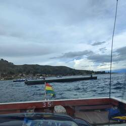 Fähre über den Titicacasee.