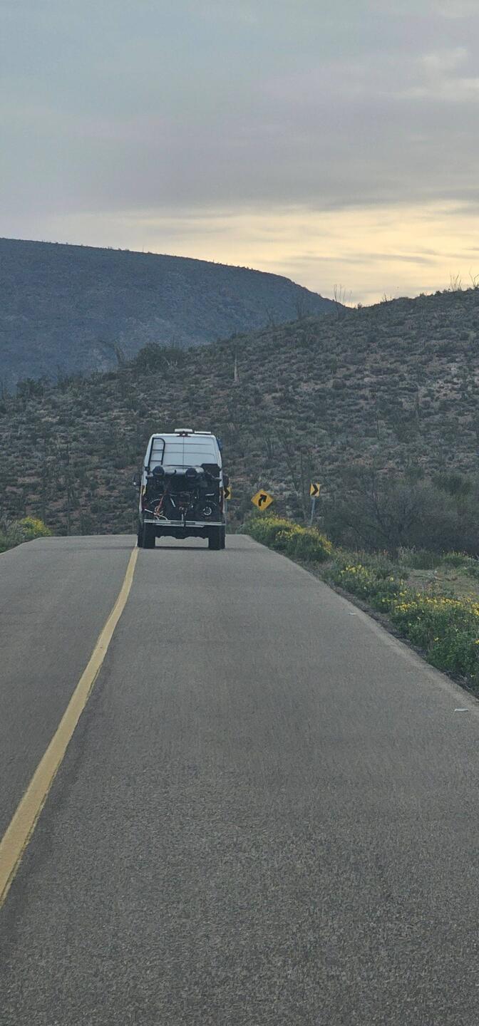 On the road again...