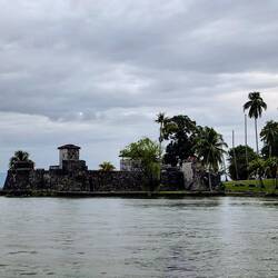Auf dem Rückweg am spanischen Castillo vorbei ...