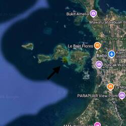 We are the little cross in the SW bay on Joni's island