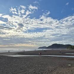 Sandstrand in Jaco