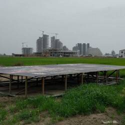 Baustellen über Baustellen auf dem Weg nach Famagusta.