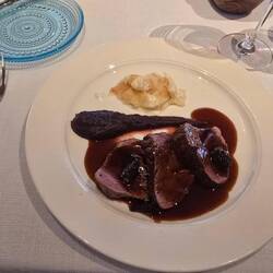 Venison in Restaurant