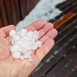 Wir hatten Glück und haben nur die Ausläufer eines schweren Unwetters erlebt