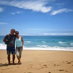 An der Pazifik-Küste bei Algarrobo